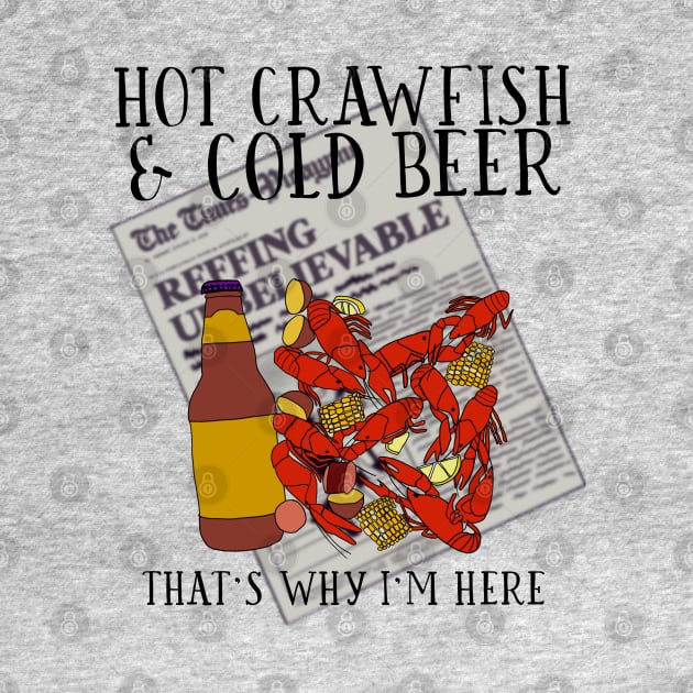 Hot Crawfish & Cold Beer by AlliCatz